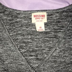 Grey half sleeve sexy top